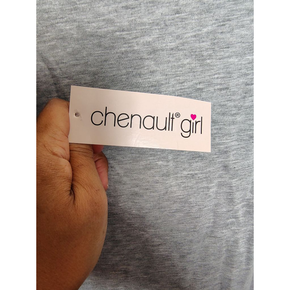 Chenault Girl Sequin Cat Pocket Top – Size 10 - Picture 7 of 10